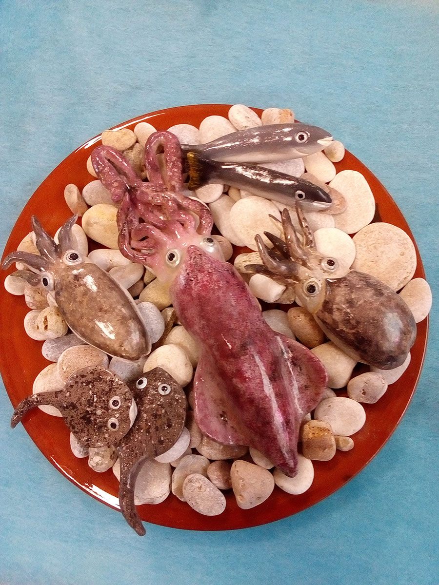 Céramique décorative d΄origine faites par Katerina