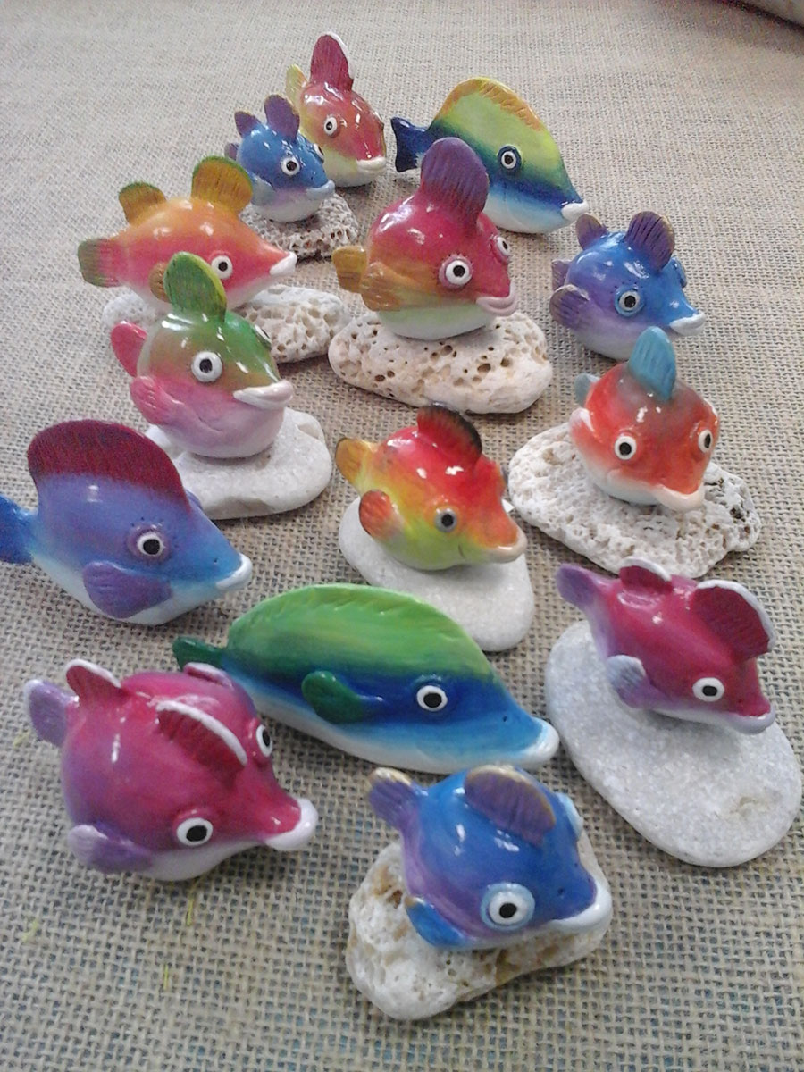 Céramique décorative d΄origine faites par Katerina