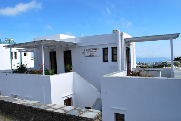 Les chambres et les studios Letta au centre d'Apollonia