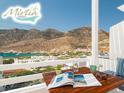 Studios Mirtia, Kamares, Sifnos