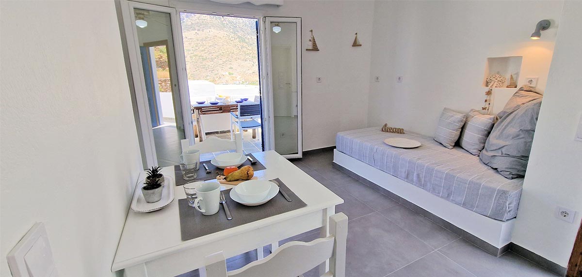 Rooms for rent Foskolos in Kamares - Sifnos