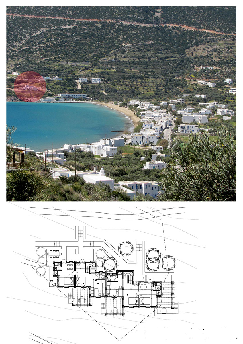 Akrotiraki appartements avec vue magnifique sur Platis Gialos