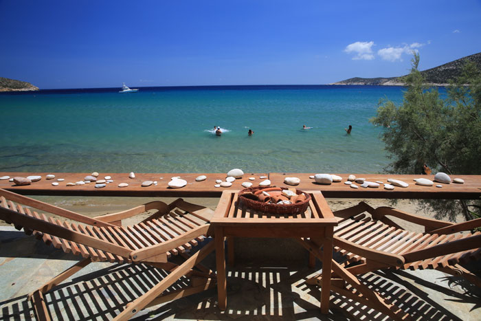 Le studio du rez de chaussée, au hébergement Eugenia