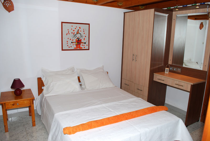 L'appartement du rez de chaussée, au hébergement Eugenia