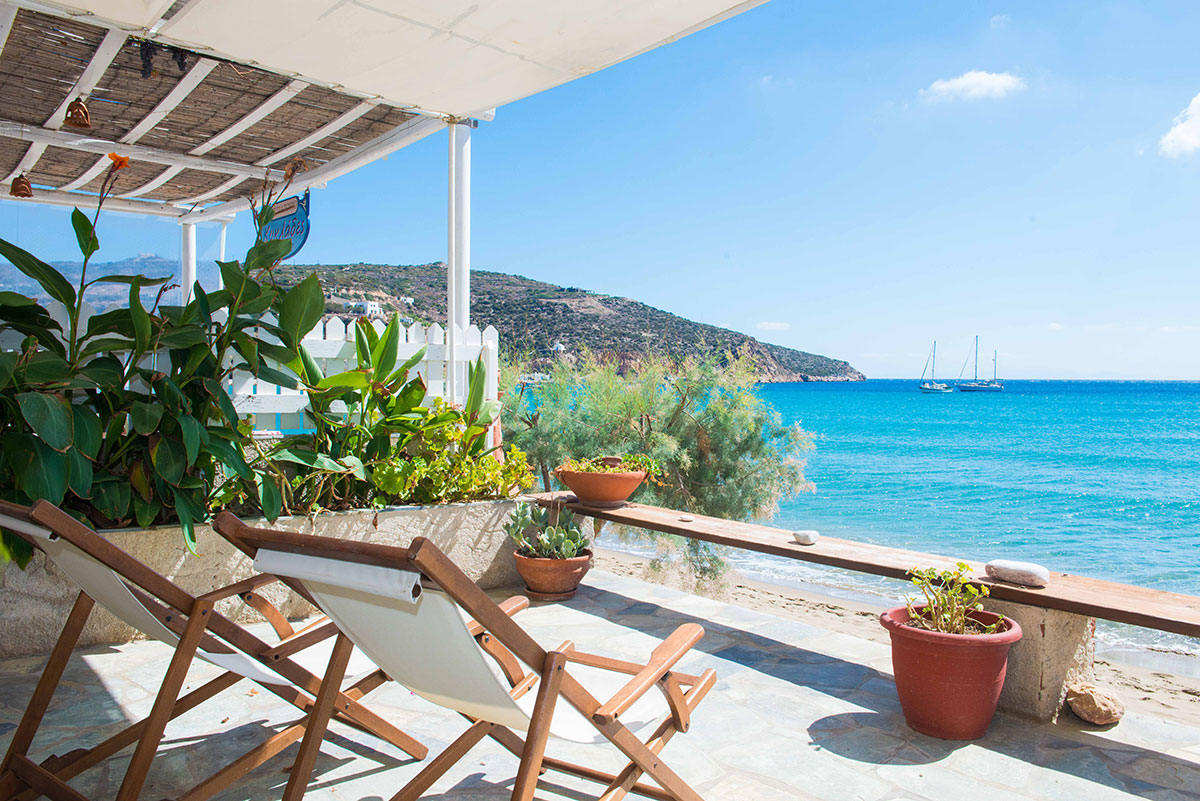 L'appartement du rez de chaussée, au hébergement Eugenia
