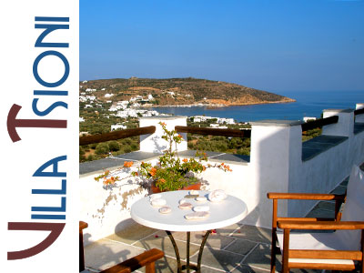 Villa Tsioni, Platis Gialos, Sifnos