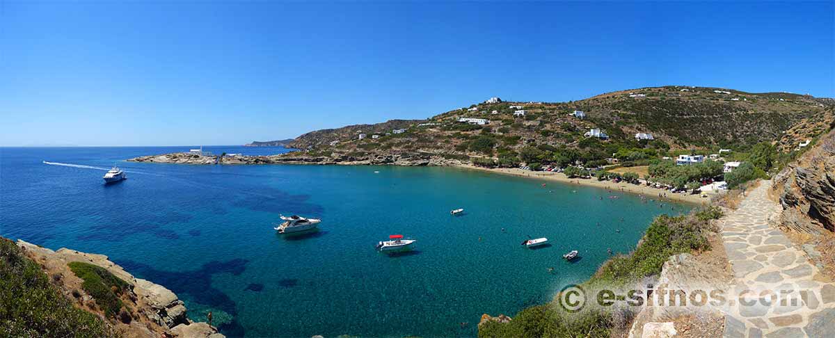 Apokofto beach in Sifnos