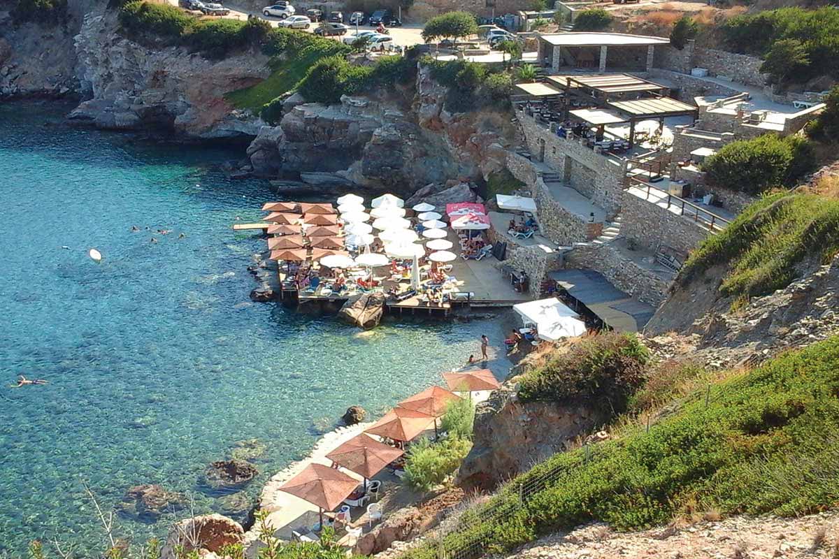 Lazarou beach in Sifnos
