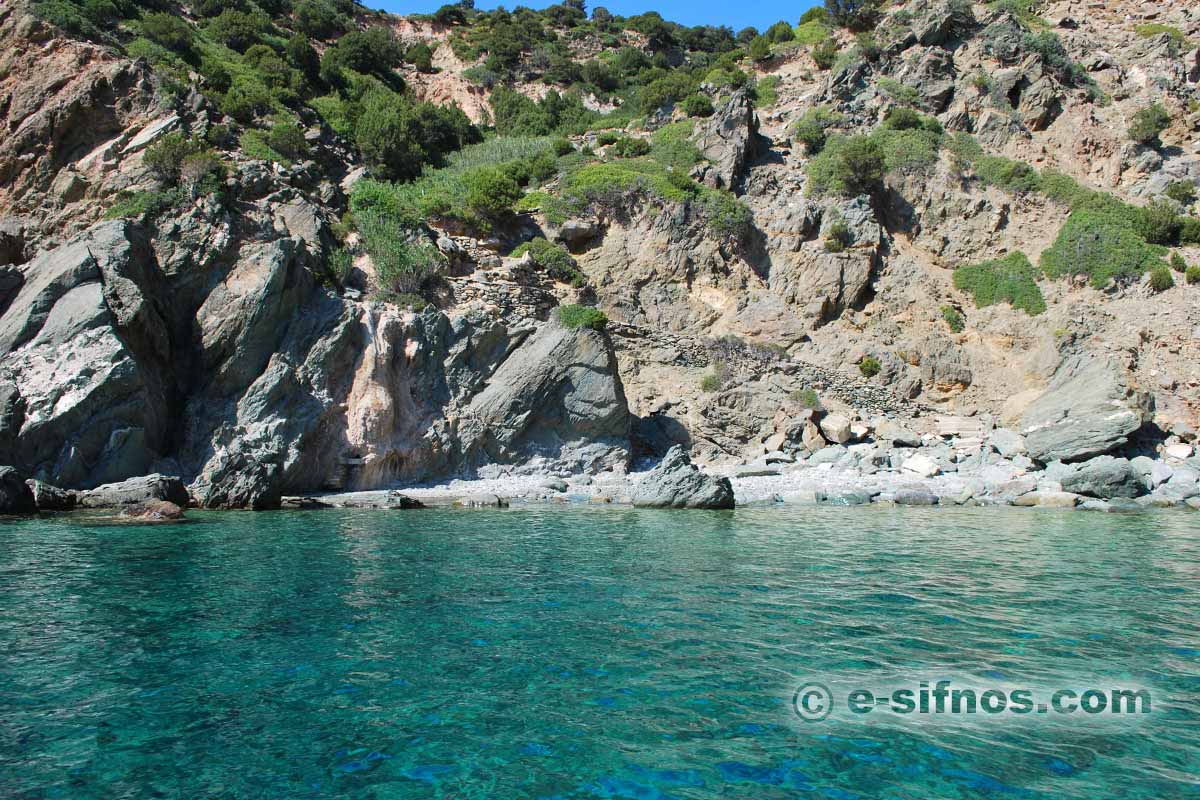 The coast at Tosso Nero area