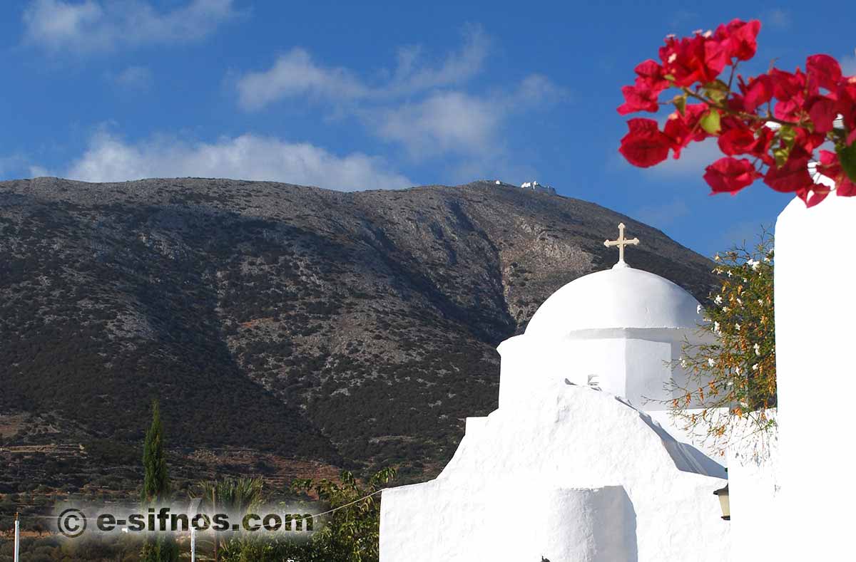 The chapel Panagia Barou in Apollonia
