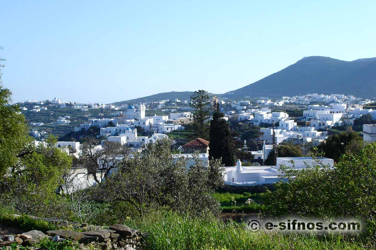 Panoramic view of Artemonas