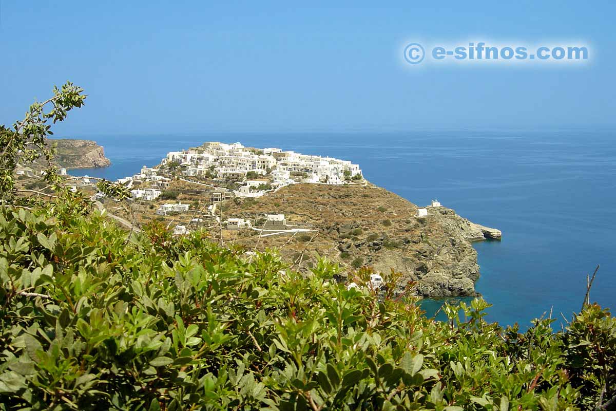 The village of Kastro in spring time