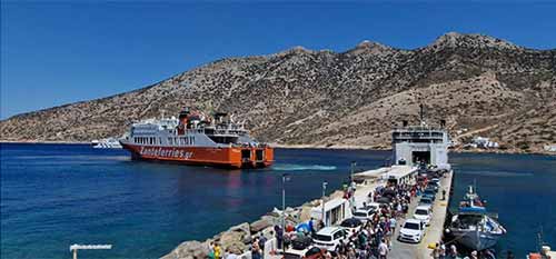 Biglietti per traghetti e orari elicotteri per Sifnos