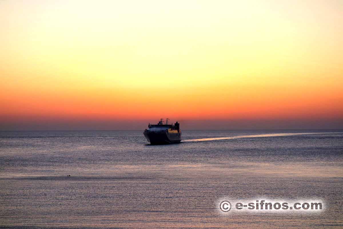 Traveling to Sifnos