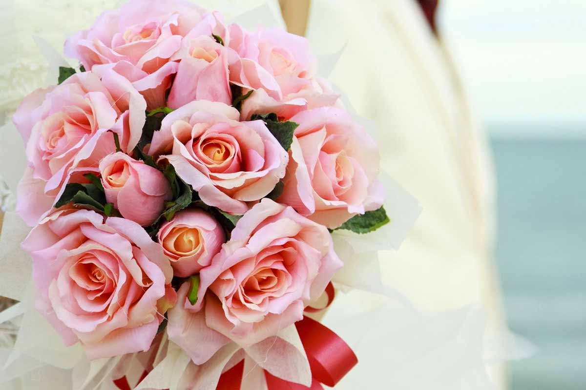 A bridal bouquet