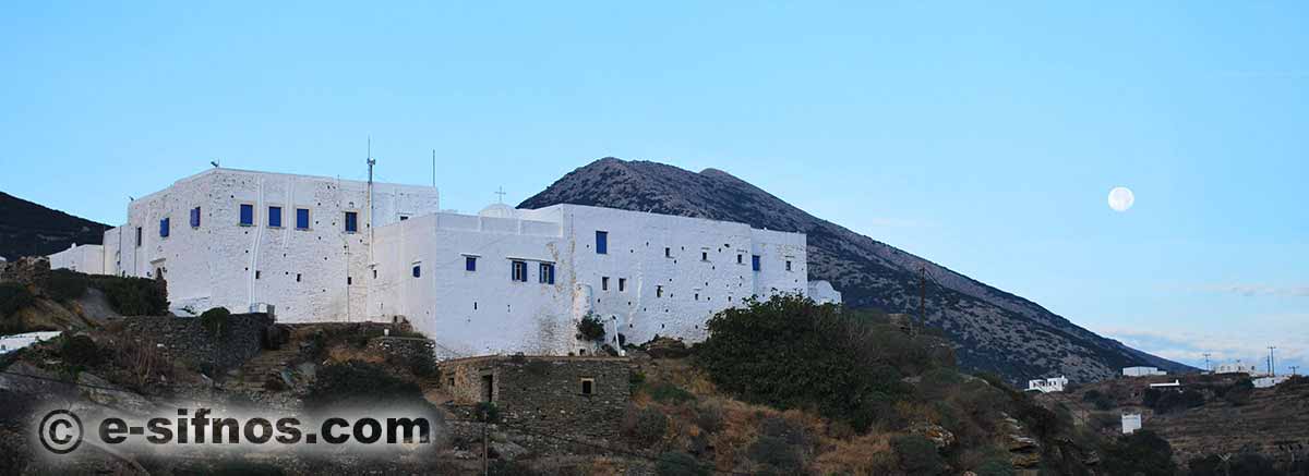 The church of Panagia Vrissiani in Sifnos
