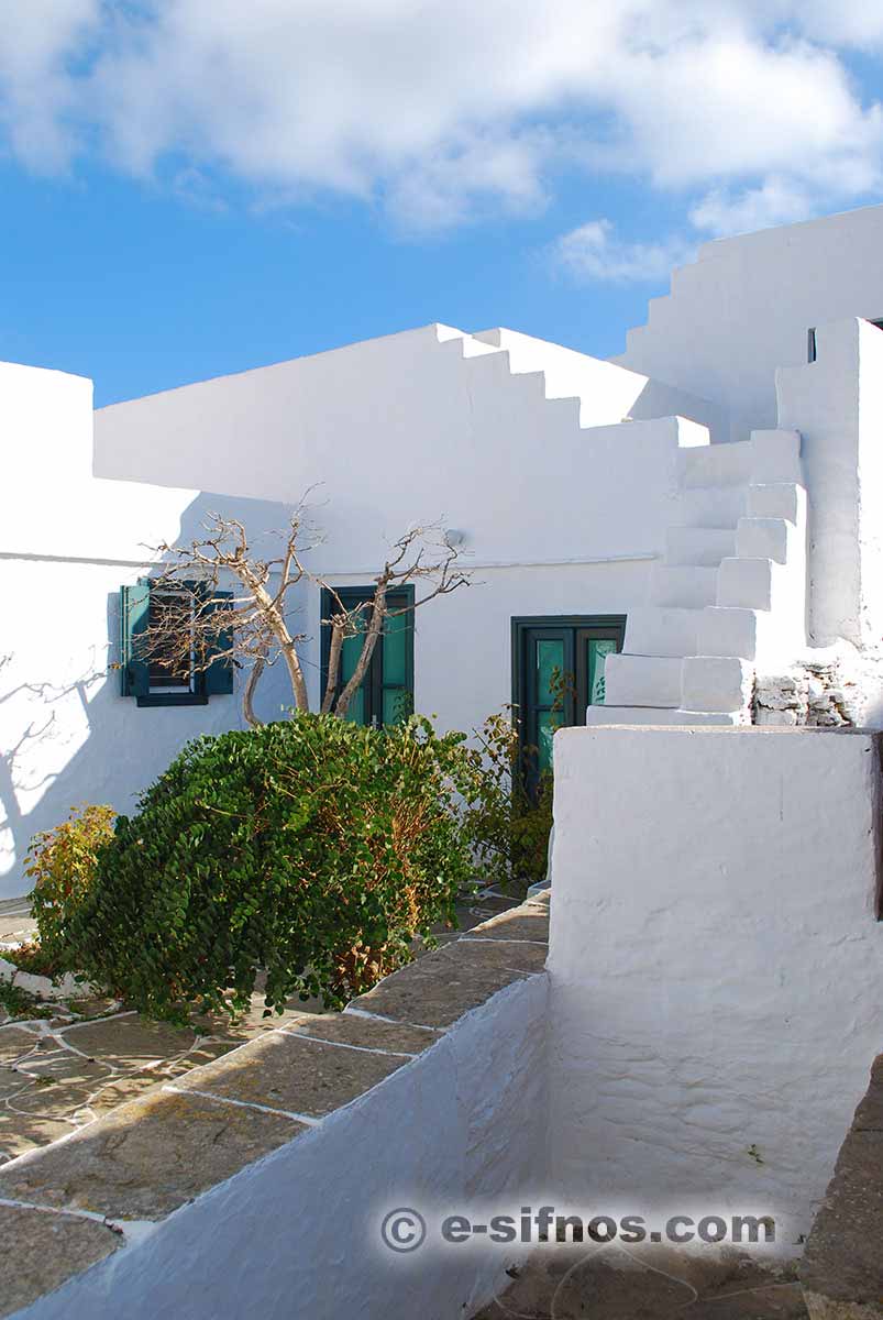 A house in the village of Apollonia