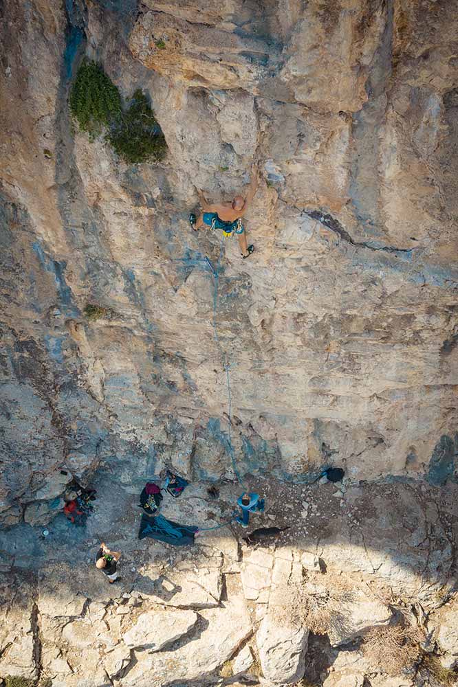 Climbing in Sifnos