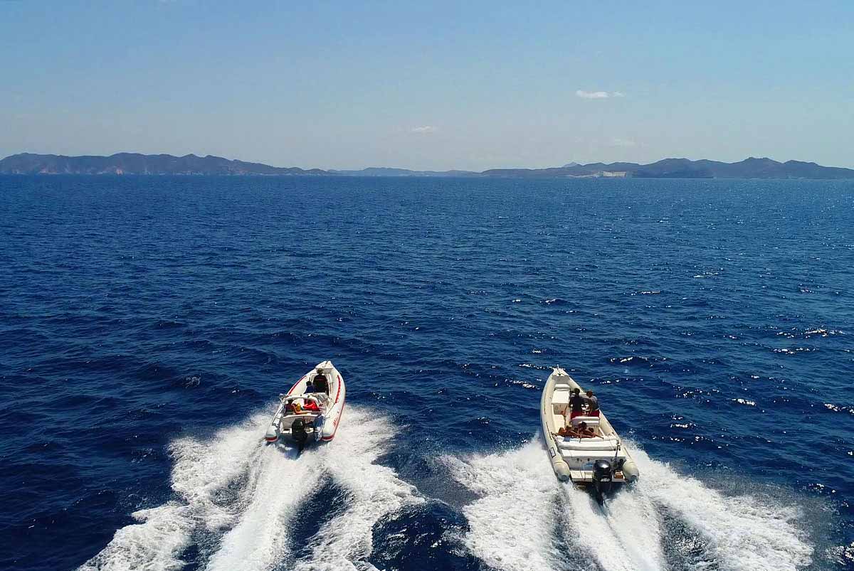 Speedboat excursion