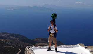 Explore Sifnos trails via Google Street View